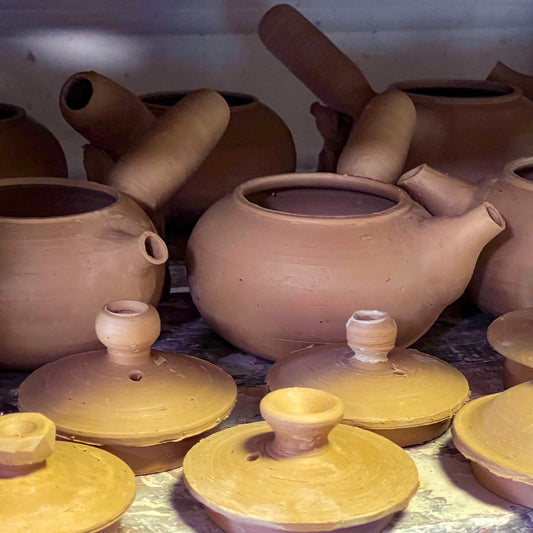 Testpots for the Berlin tea festival