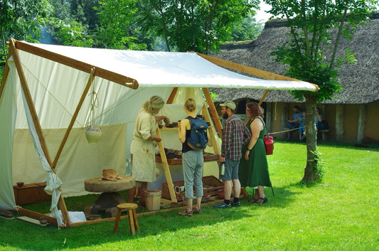 Mobile viking/medieval workshop